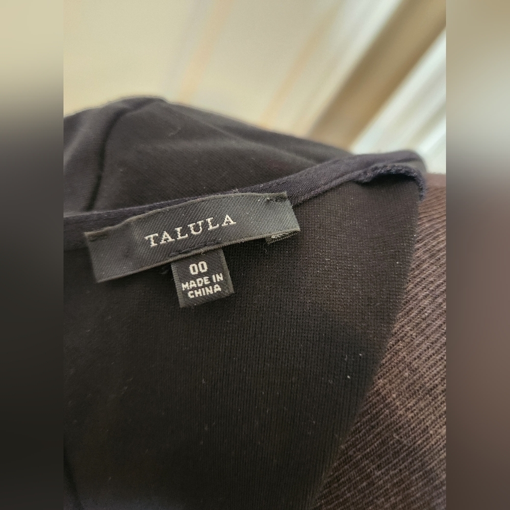 Women's Talula Black Dress Size 00 - Picture 7 of 7